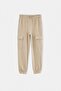 Stone Cotton Boys' Cargo Pocket Sweatpants Tkdaw27Ea00025