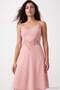 Powder Lace Velvet Knitted Nightgown Thmaw27Gc00011 - 2