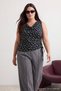 Green Woven Plus Size Blouse Tbbss26Af00282 - 5
