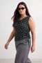 Green Woven Plus Size Blouse Tbbss26Af00282
