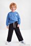 Black Boys' Cotton Barrel Sweatpants Tkdaw27Ea00027 - 2