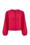 Fuchsia Balloon Sleeve Shirt Twoaw27Go00151 - 4