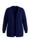Navy Blue Knitwear Large Size Cardigan Tbbaw26Av00027
