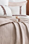 Naomi 9 Piece Duvet Cover Bedding Set Beige - 3