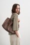 Miura Charm Detailed Knitted Shoulder Mink