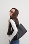 Maxi tote bag black