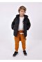 Boy's Hooded Long Coat - 4