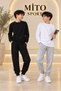 Mi̇tosport... 2-Strand, Pocketed, Elastic Waist, Plain Girls' Sweatpants - 2