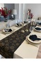 New Year Themed Black Runner New Year Table New Year Runner - 8