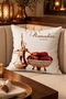 Ramadan Date Zamzam Themed Hidden Zippered Throw Pillow Cover Sofa Pillow Cover Set (4 Pieces) - 4
