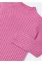 Girl's Ribbed Sweater 4062 - 2