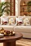 Ramadan Date Zamzam Themed Hidden Zippered Throw Pillow Cover Sofa Pillow Cover Set (4 Pieces) - 2