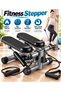 Stepper Exerciser Climber Crosstep Step Band Stepper Resistance Band Step Exerciser with Lcd Display