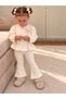Dora Flara Minimalist Modal Baby Girl Seasonal Sweat Set with Leggings - 2