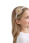 Flowers with Ribbons Children's Crown - Handmade