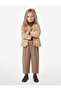 Plaid Barrel Trousers High Waist Elastic Waistband Pockets Cotton