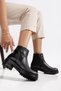 Genuine Leather Daily Women's Boots Bootie Dc2304 - 3