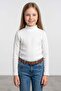 Ribbed High Neck Girls' Bodysuit - 2