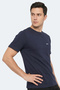 Rosalva in Men's Navy Blue T-Shirt - 4