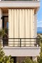 Balcony Curtain Enxboy Optional Eyelet Balcony Tarpaulin Cream Ty901