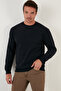 Slim Fit Crew Neck Cotton Sweater Men's Sweater 4562013W4 - 2