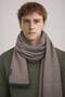 Beige Double-Sided Scarf