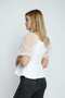 Solid Polka Dot Chiffon Top - 4