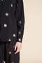 Longline Patterned Shirt with Long Sleeves - 6