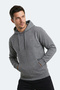 Kevro I Men's Anthracite Hooded Sweatshirt