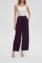 Wide-Leg Drawstring Pants - 5