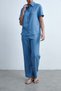 Solid Wide-Leg Pants - 5