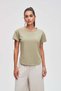 Solid Half-Sleeve Top - 2