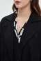 Plain Jacket with Long Sleeves, Button Detail - 5