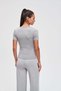 Solid Half-Sleeve Top - 6