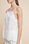 Cropped Openwork Top with Straps - 7