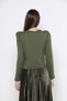Solid High-Neck Long-Sleeve Top - 5
