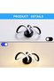 LED wall light Papion with 3 functions warm/cold/neutral light - 6