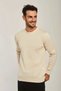 Mens Solid Long-Sleeve Sweater - 5