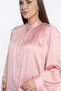Solid Women's Butterfly Sleeve Blouse - 3