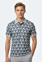 Katarin Set of 3 Men's Gray - Black - Saks Blue T-Shirts - 2