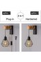 Wood Wall Lamp e27*1 Maximum 60w/bulb - 5