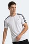 Rewind Men's White / Navy Blue T-Shirt - 4