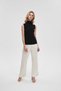 Solid High-Neck Top - 5