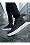 Ba0713 Lace-Up High Black and White Sole Men's Style Sports Boots - 2