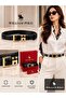 Williampolo Genuine Leather Luxury Gold Buckle Women's Belt - 4