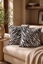 2-Piece Digital Printed Throw Pillow Cover Zebra Pattern