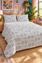 Modern Pattern Double Printed Pique (200x220 Cm) Colorful - 4