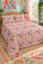Bird Pattern Double Printed Pique (200x220 Cm) - 7