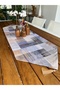 New Season, Beige Soft Stripes Table Runner Tablecloth - 4