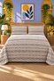 Modern Pattern Double Printed Pique (200x220 Cm) Colorful - 4